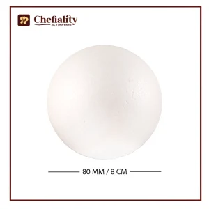 Styrofoam Ball 80mm 3 Pc's