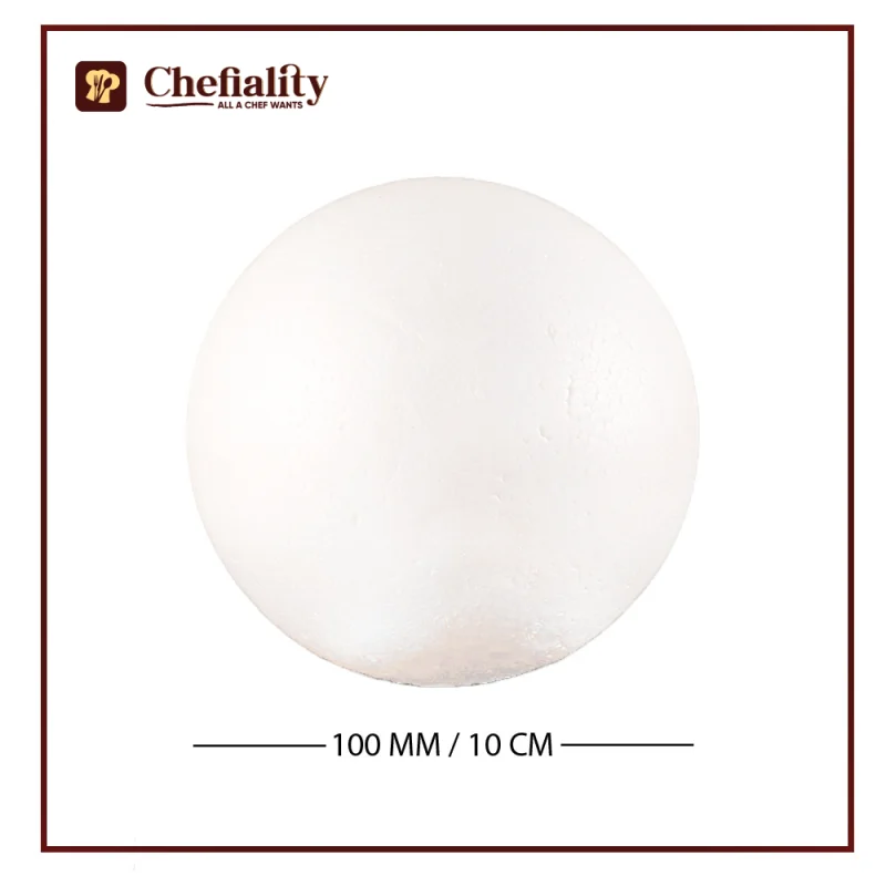 Styrofoam Ball 100mm 6 Pc's
