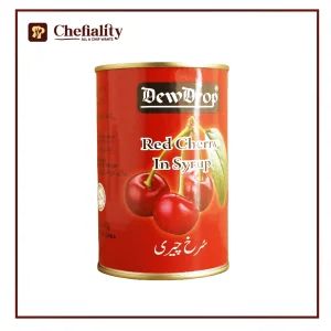 Dew Drop Red Cherry in Syrup 350g