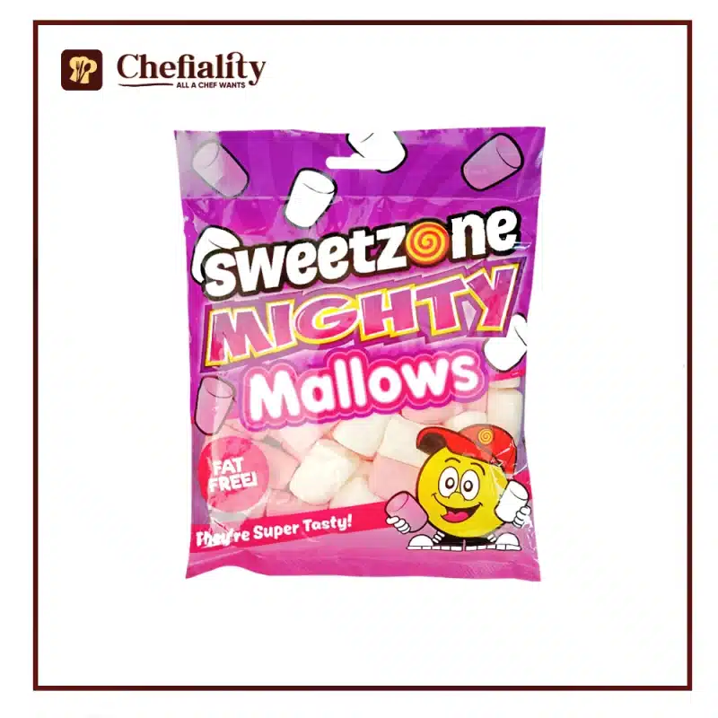 Sweetzone Mighty Pink & White Mallows 140g