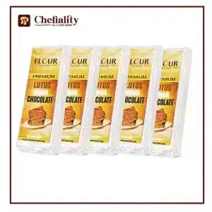 Pack of 5 Dubai Kunafa Flavoured Chocolates ( Lotus )