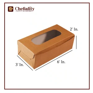 Brownie Box 6x3x2