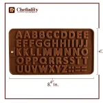 Silicone Alphabet Choc Mold