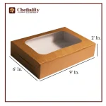 Brownie Box 9x6x2