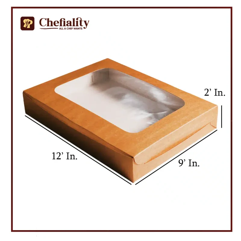 Brownie Box 12x9x2