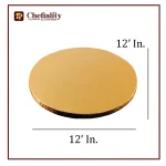 Cake Base Drum 12x12