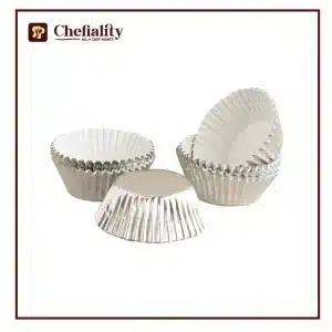 Cup Cake Liner Aluminium 100 Pc's