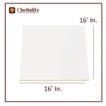 Cake Base 16x16 White Square