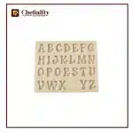 Silicone Alphabet Mold Medium