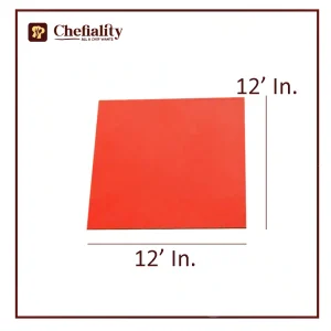 Cake Base 12x12 Red Square