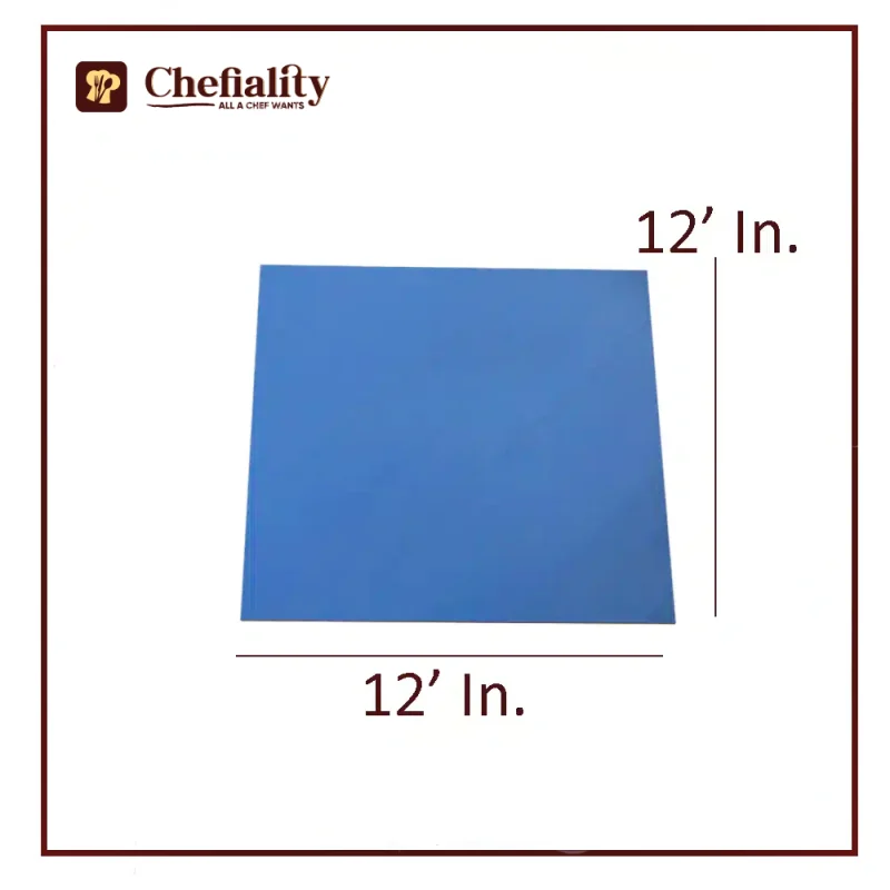 Cake Base 12x12 Blue Square