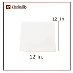 Cake Base 12x12 White Square