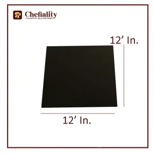 Cake Base 12x12 Black Square
