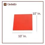 Cake Base 10x10 Red Square