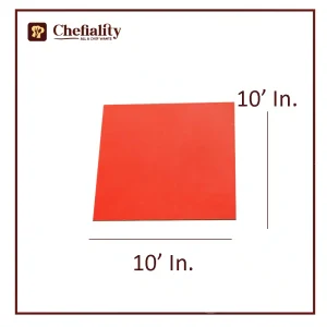 Cake Base 10x10 Red Square