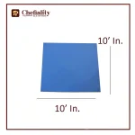 Cake Base 10x10 Blue Square