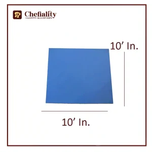Cake Base 10x10 Blue Square
