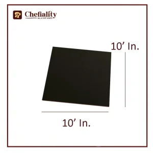 Cake Base 10x10 Black Square