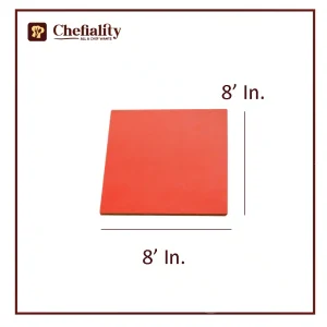 Cake Base 8x8 Red Square
