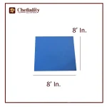 Cake Base 8x8 Blue Square