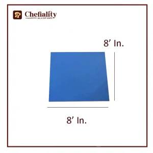 Cake Base 8x8 Blue Square