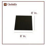 Cake Base 8x8 Black Square