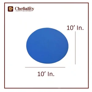 Cake Base 10x10 Blue Round