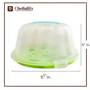 Plastic Cup Cake Box Round