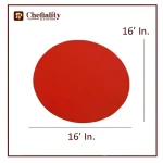 Cake Base 16x16 Red Round