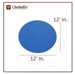 Cake Base 12x12 Blue Round