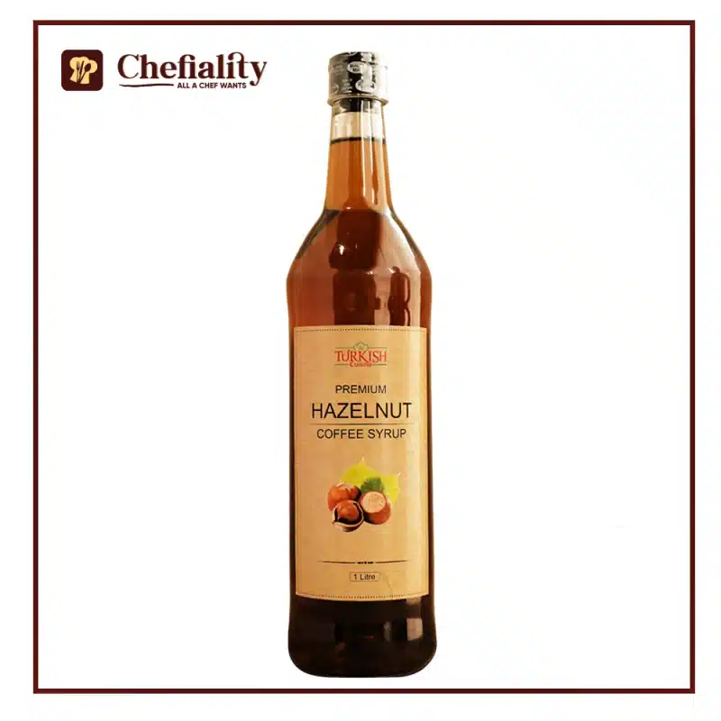 Turkish Cuisine Coffee Syrup Hazelnut 1Ltr