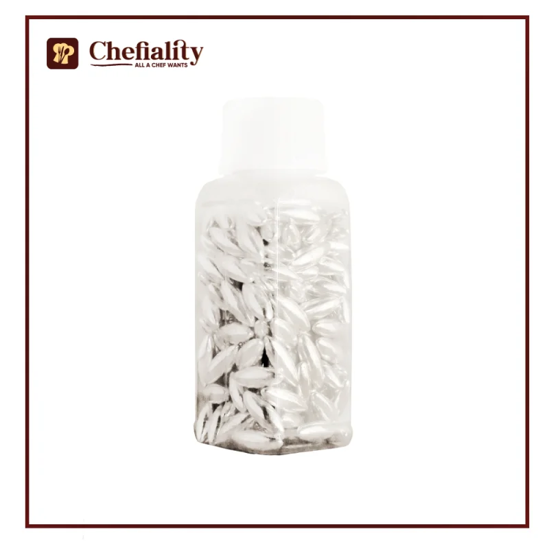 Silver Beads Sprinkles ( Imported ) 50g