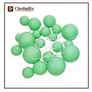 Faux Balls Green 20 Pc's