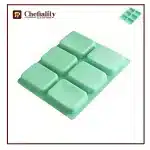 Silicone Soap Mold Rectangular 6 Cavity
