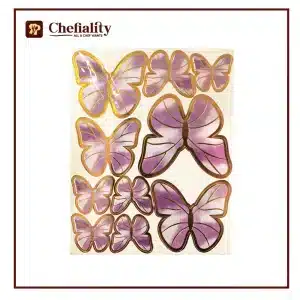 Butter Fly Color Card 10 Pc's