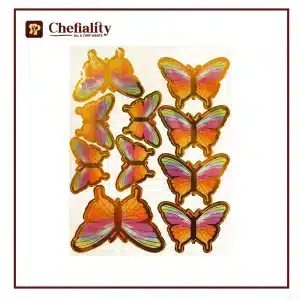 Butter Fly Color Card 10 Pc's