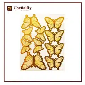 Butter Fly Color Card 10 Pc's