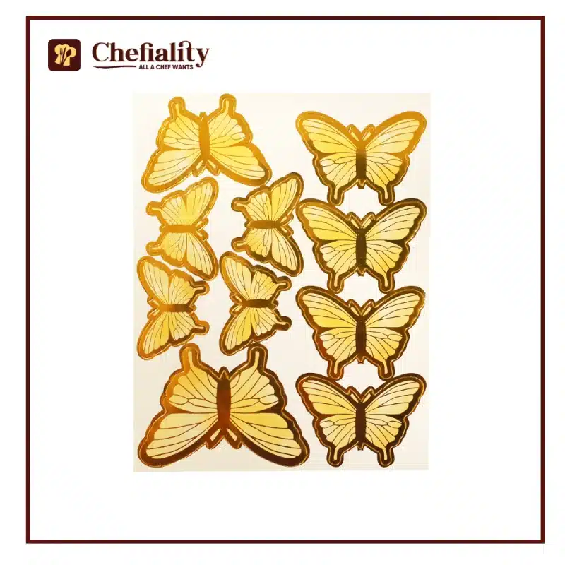 Butter Fly Color Card 10 Pc's