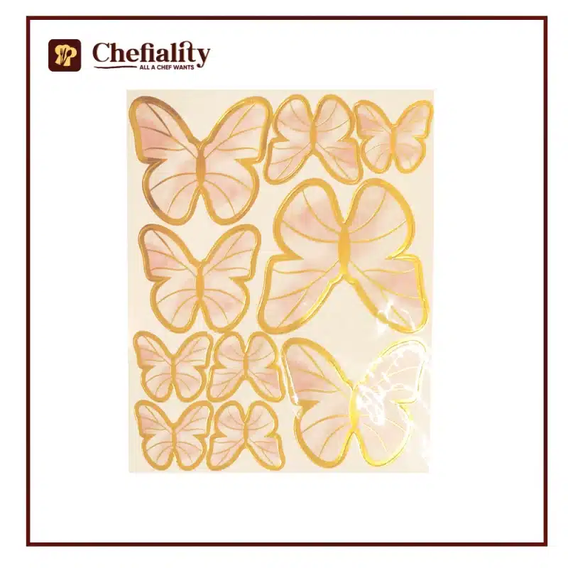 Butter Fly Color Card 10 Pc's
