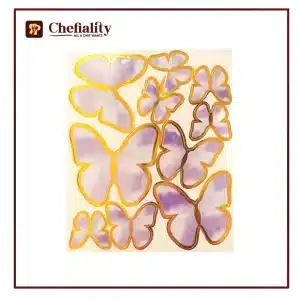 Butter Fly Color Card 10 Pc's