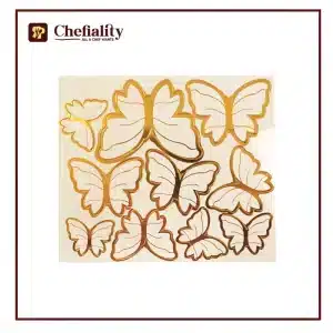 Butter Fly Color Card 10 Pc's