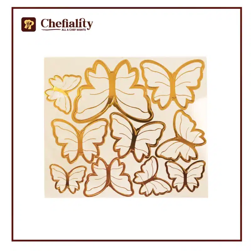 Butter Fly Color Card 10 Pc's