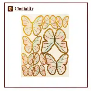 Butter Fly Color Card 10 Pc's