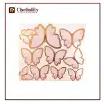 Butter Fly Color Card 10 Pc's