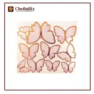 Butter Fly Color Card 10 Pc's