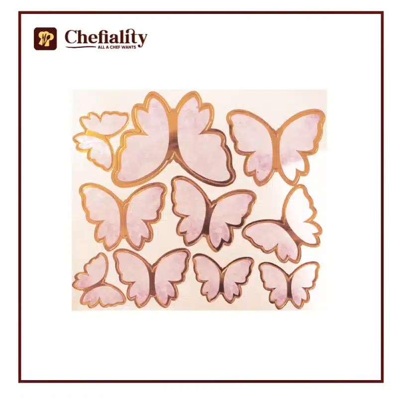 Butter Fly Color Card 10 Pc's