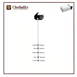 Safety Vinyl Gloves Black Large 100 Pc's