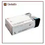 Safety Vinyl Gloves Black Large 100 Pc's