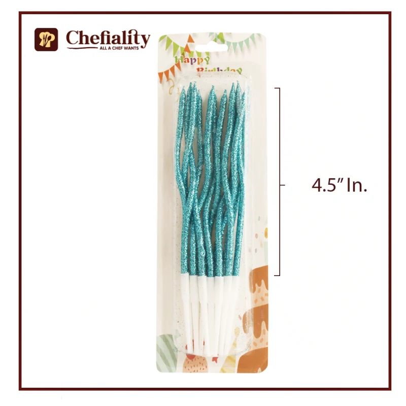 Candle Glitter 12 Pc's
