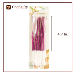 Candle Glitter 12 Pc's
